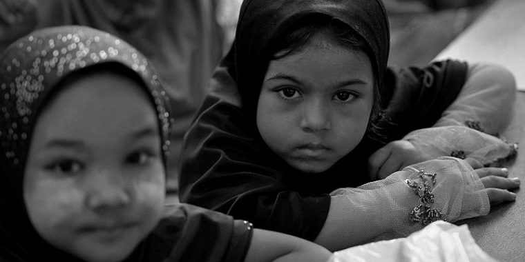 Rohingya Children at the Hashimiah Orphans Madrassah in Myanmar. Photo by Firdaus Latif